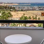 Finikoudes Seaview Vibe 1 Bdr Flat Apartman Lárnaka